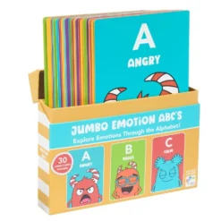Jumbo ABC Emotions Cards - Set of 20