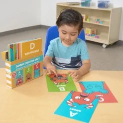 Jumbo ABC Emotions Cards - Set of 20
