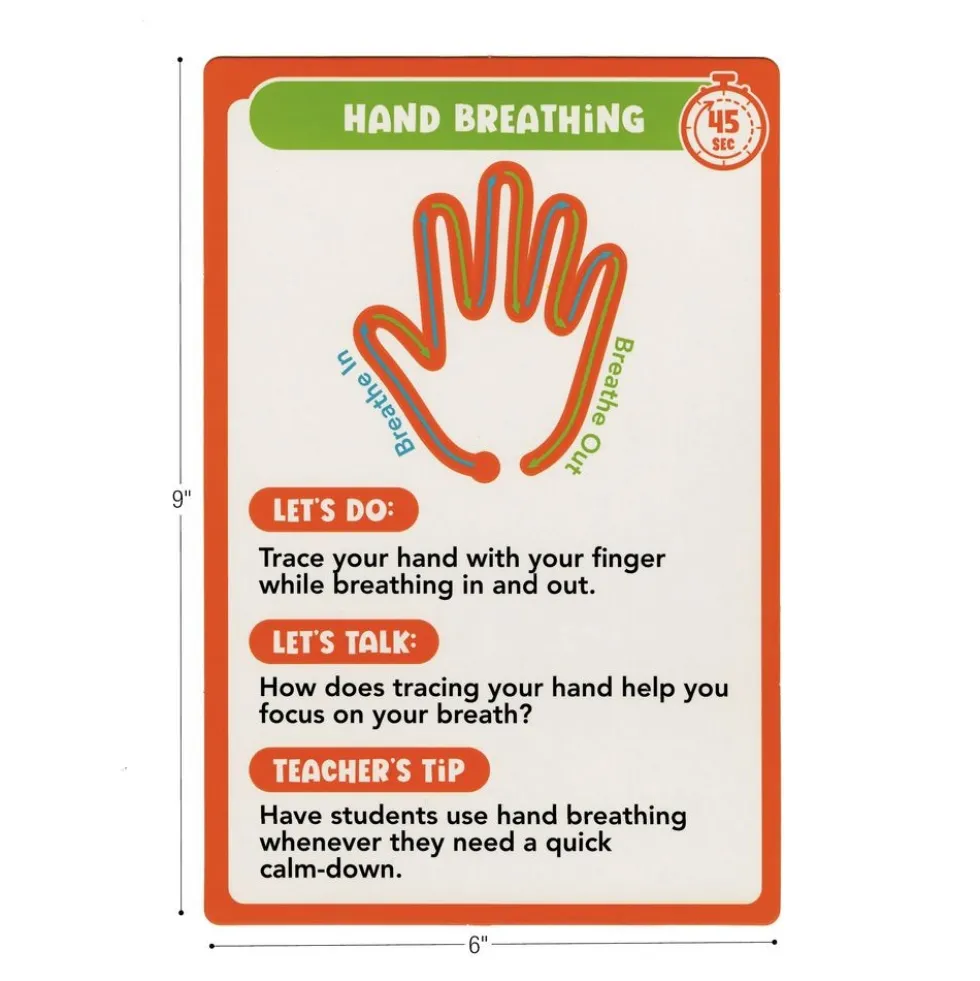Jumbo Calming Tools Cards