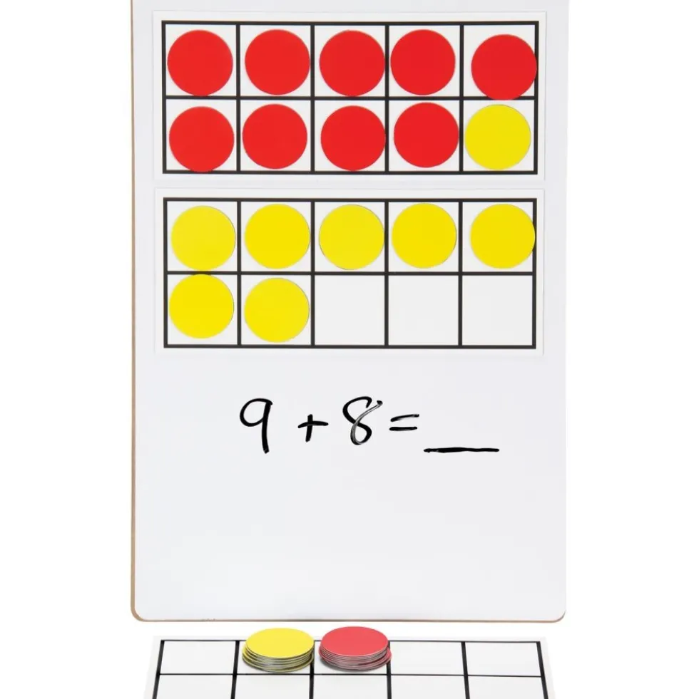 Jumbo Magnetic Ten-Frame Set Of 6