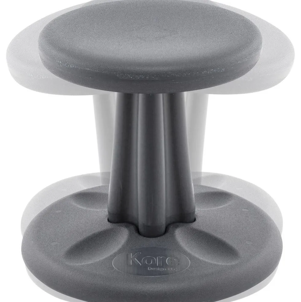 Kore™ Wobble Stool 12"H - Gray