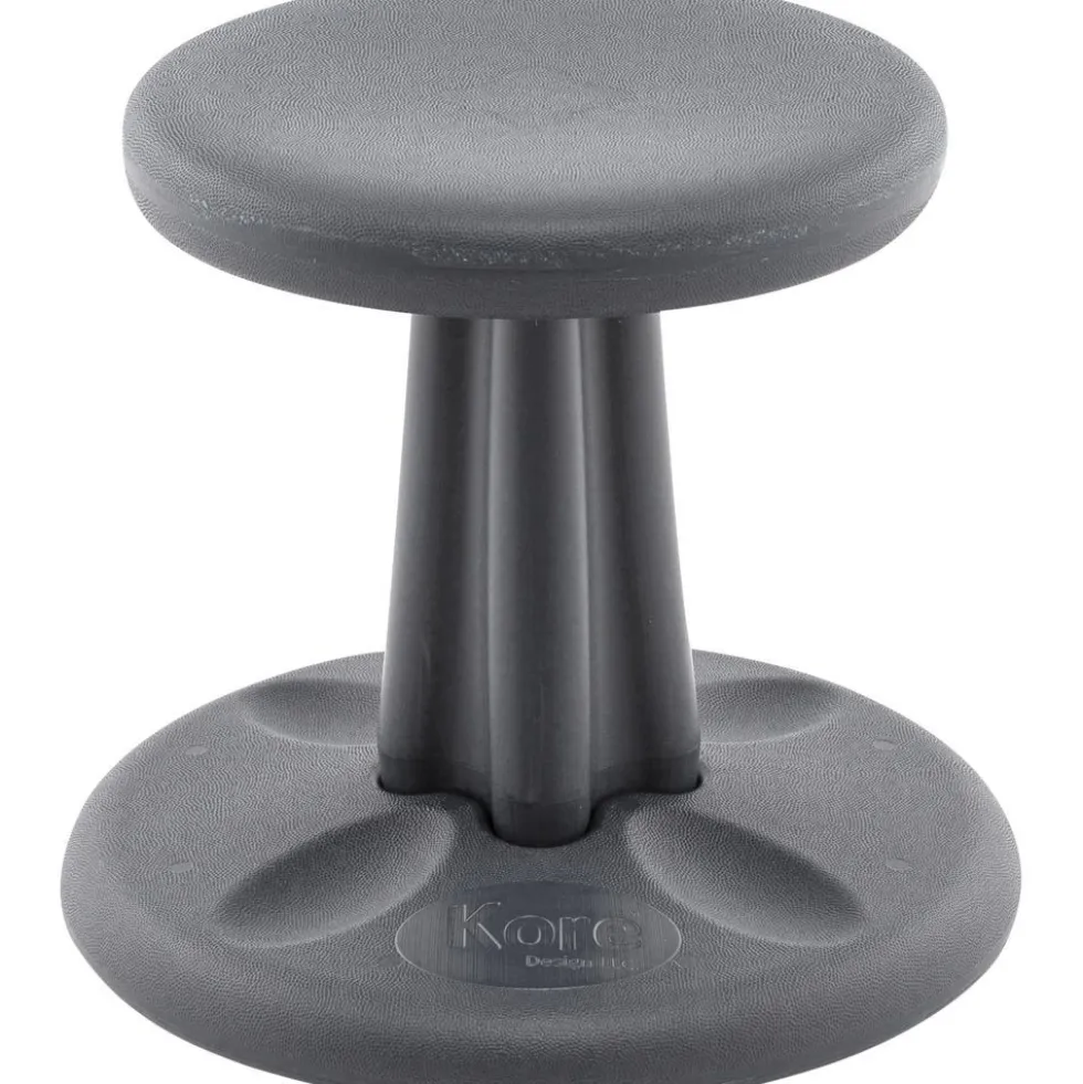 Kore™ Wobble Stool 12"H - Gray