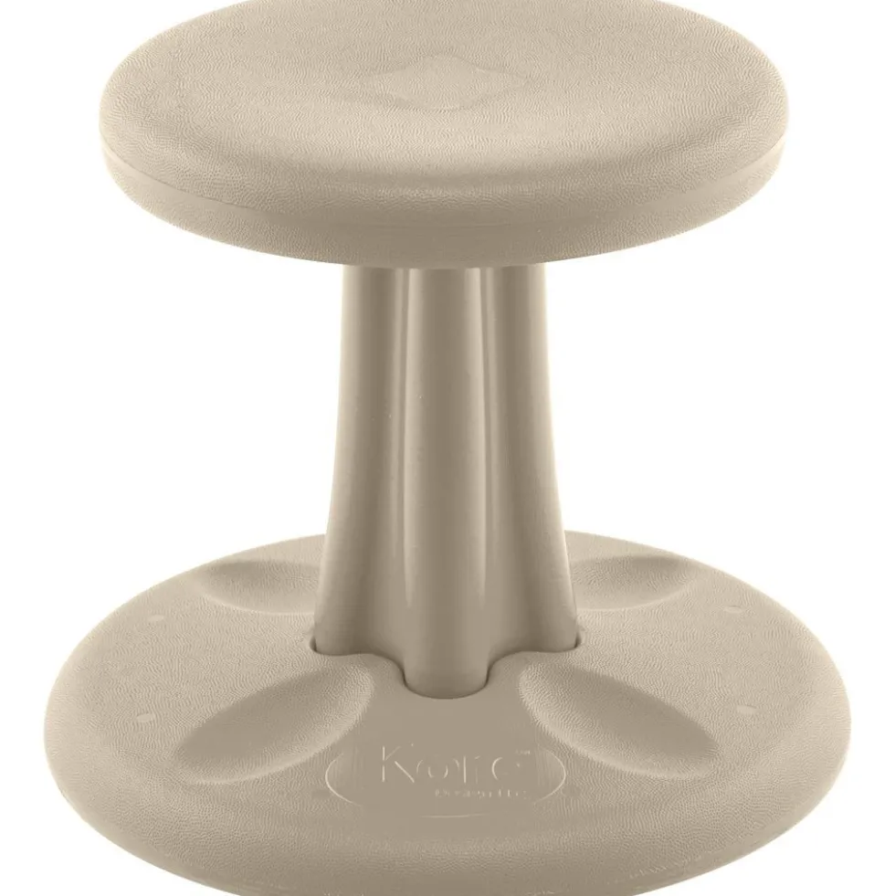 Kore™ Wobble Stool 12"H - Sand