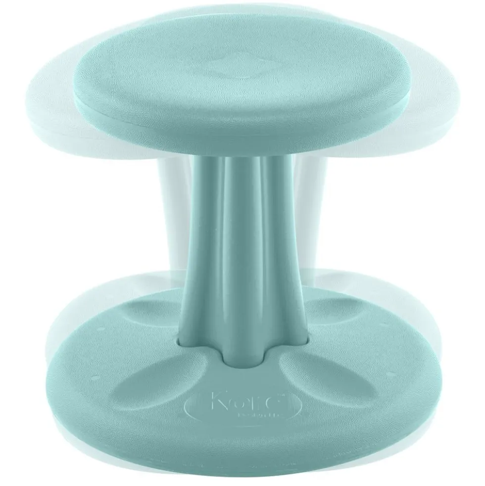Kore™ Wobble Stool 12"H - Seafoam