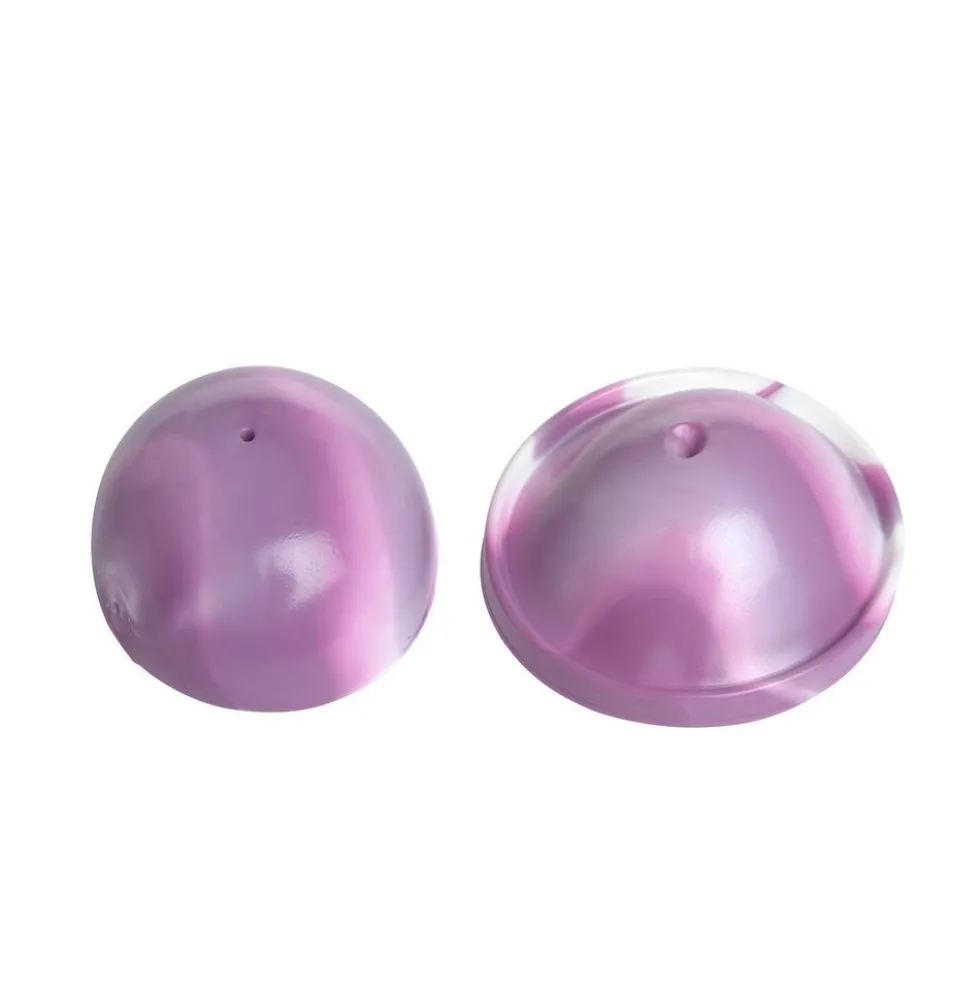 Large Marbleized Poppers - 12 Pack