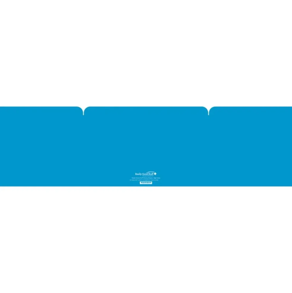 Large Privacy Shields - Set of 12 - Turquoise - Glossy