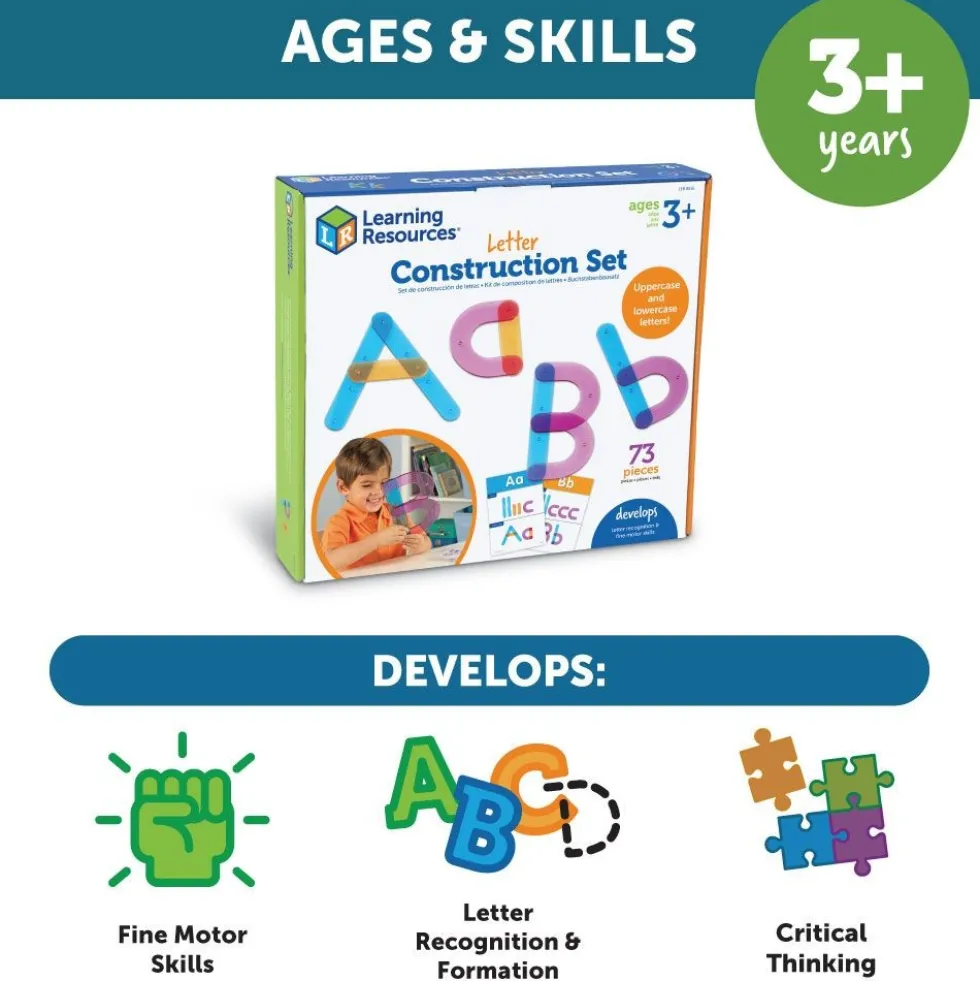 Letter Construction Activity Set