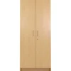 Locking Tall Laminate Storage - Maple/Maple, Ready to Assemble