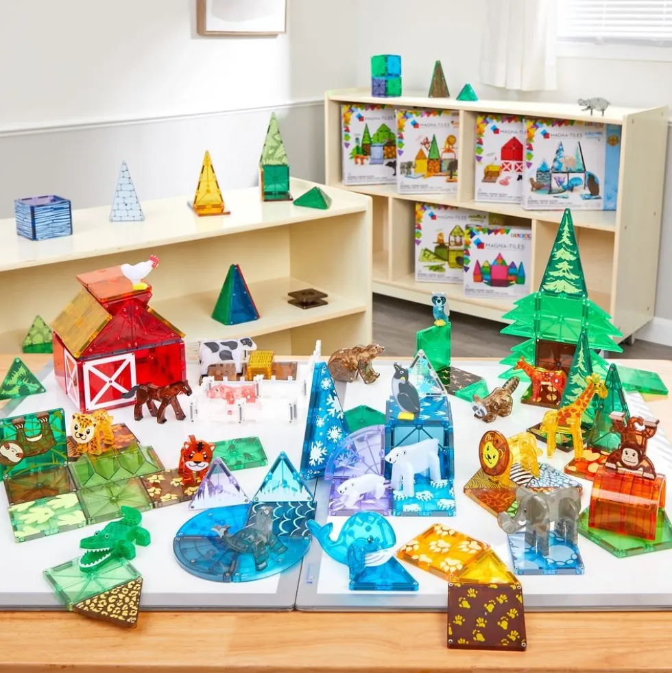 MAGNA-TILES® Animals Kit - 157 pieces