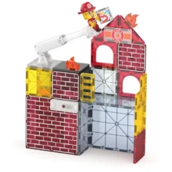 MAGNA-TILES® Fire Station™ - 50 pieces