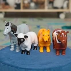 Magnetic Mix or Match Farm Animals - 4-Piece Magnetic Animal Set