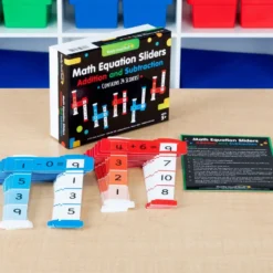 Math Equation Sliders: Addition and Subtraction