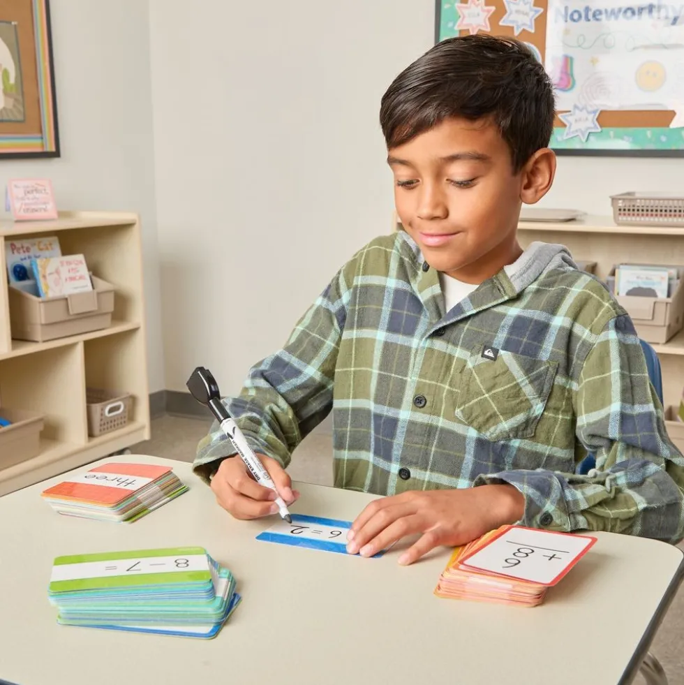 Math Flash Cards - Counting 0-20, Addition & Subtraction - 3 deck set