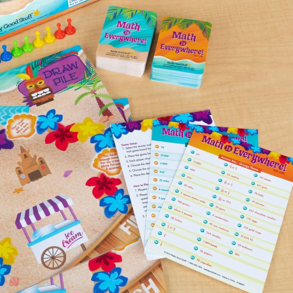 Math Is Everywhere! Trail Game Intermediate - 1 game