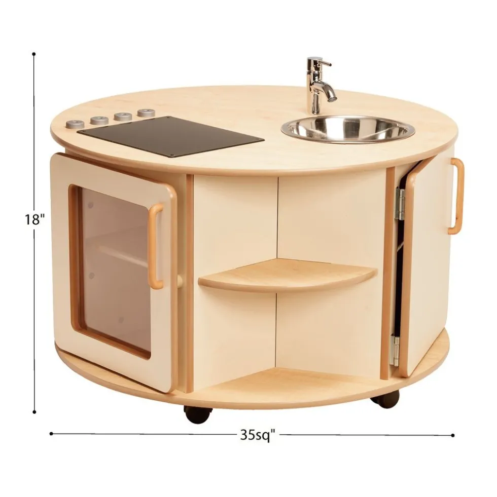 Millhouse™ Home From Home Round Toddler Island Kitchen