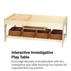 Millhouse™ Investigative Play Table & 4 Baskets