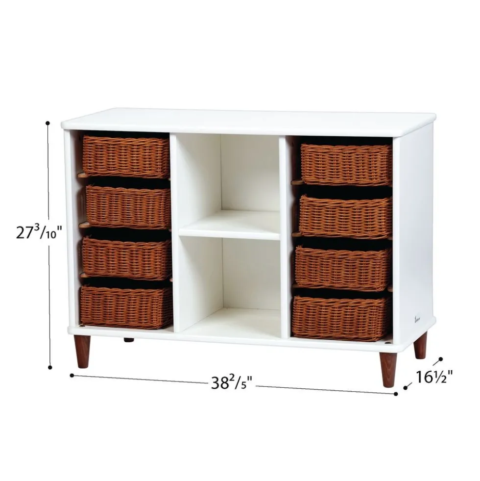 Millhouse™ Shallow Basket Tray Storage with 8 Baskets
