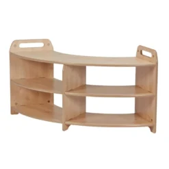 Millhouse™ Tall 90º Open Curved Shelving Unit