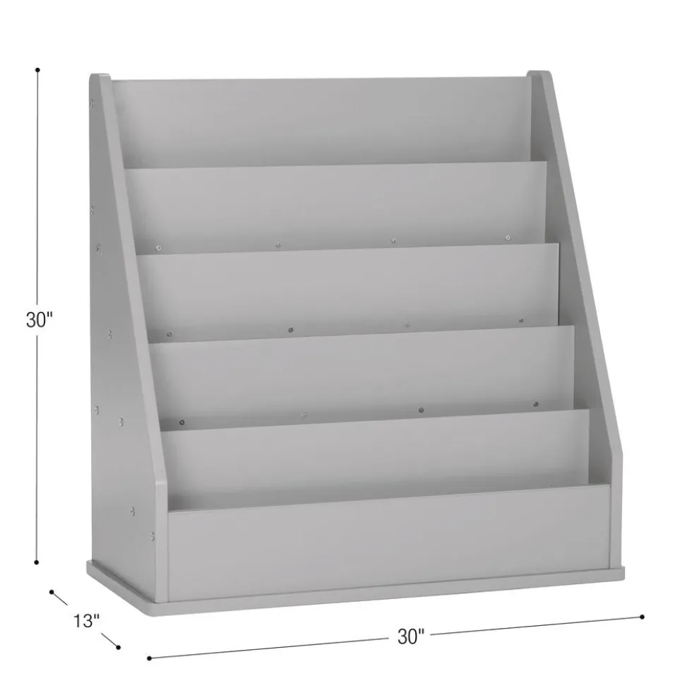Modern Mist Book Display - Light Gray