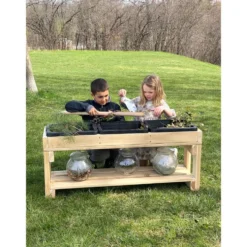Natural 3 Bin Sensory Table