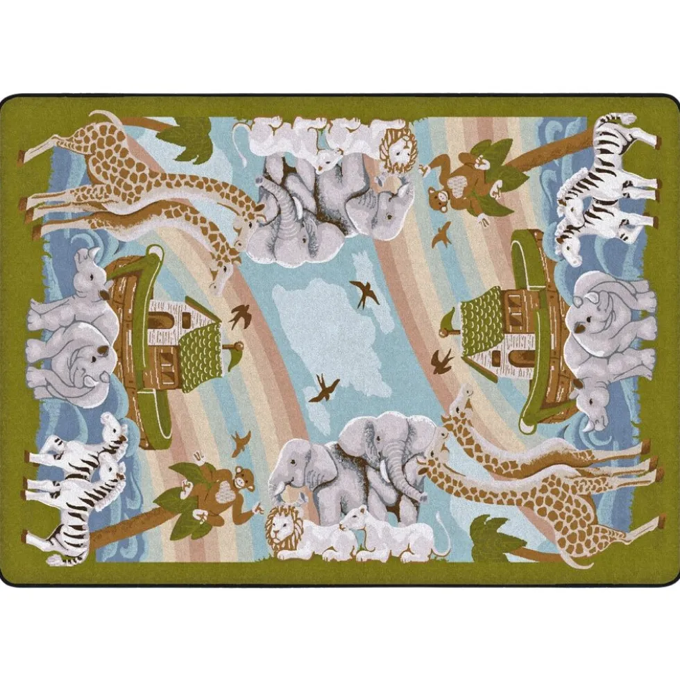 Noah's Journey Carpet, 5'10" x 8'4" - Nature Tones