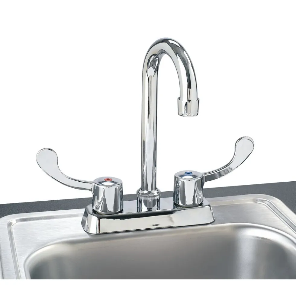 Ozark River® Portable Hot Water Sink with Stainless Top and Basin