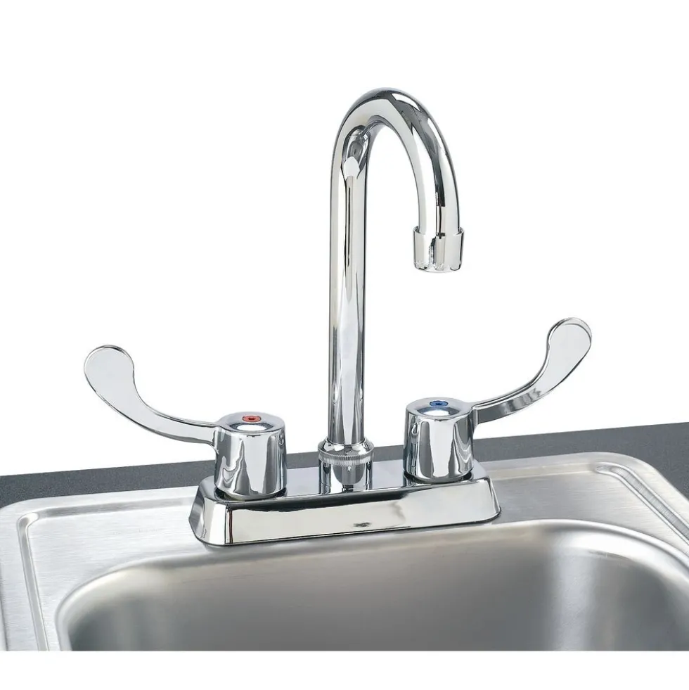 Ozark River® Portable Hot Water Sink with Laminate Top and Stainless Basin
