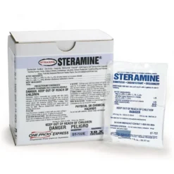 1 oz. Steramine® Quarternary Sanitizer - 100 count