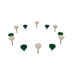 Pebble Path in Natural Colors - Playground Equipment Set of 12
