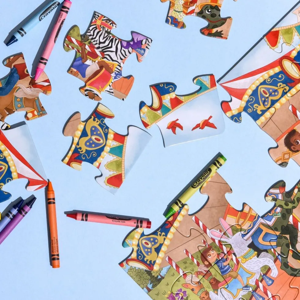 24 Piece Joyful Carousel Puzzle