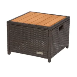 5 PIECE WICKER SET
