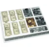 Play Money Coins and Bills Deluxe Set