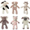 Plush Stuffed Animals - Set of 6