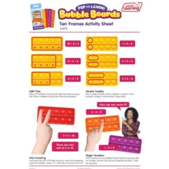 Pop & Learn Ten Frames - Set of 4