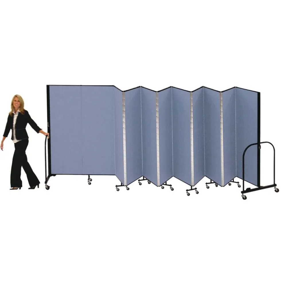 Portable Room Divider 9'5" x 6' - Stone