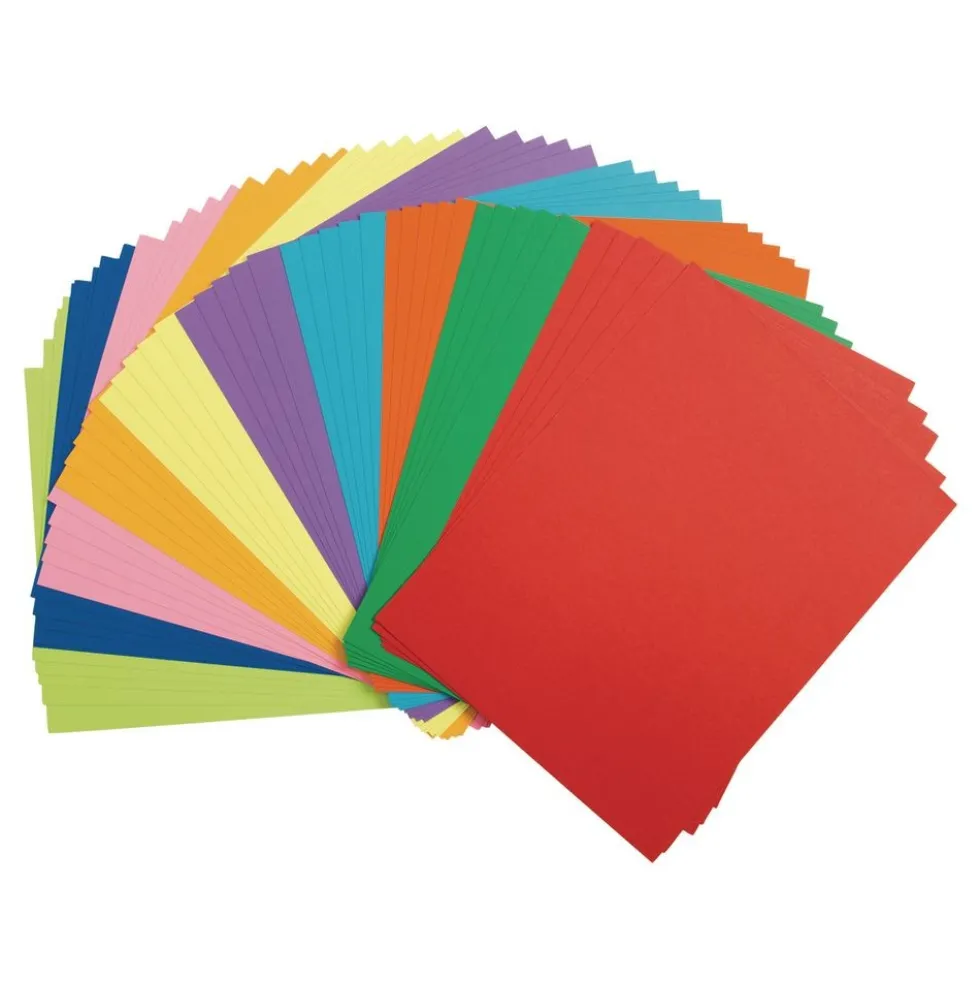 Premium Tagboard, Brights 8-1/2" x 11", 50 Sheets