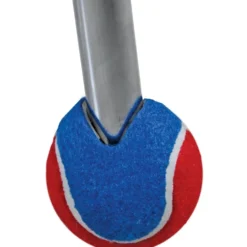 Quiet Chair Stay-Put Foot Covers - Set Of 24 - Red/Blue