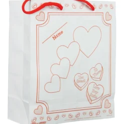 Ready-to-Decorate® Collect And Carry Valentine's Day Bags - 12 bags