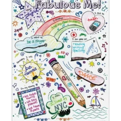 Ready-To-Decorate® Fabulous Me! Posters - 24 posters