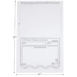 Ready to Decorate® Winter Celebrations Pennant Posters - Set of 24