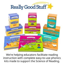 Really Good Phonics™ Magnetic Teacher Demonstration Sound Box Mats & Chips