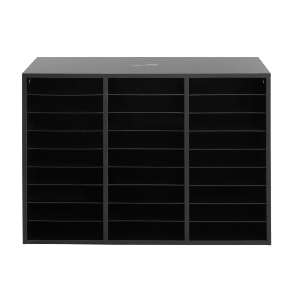 Really Good Stuff® Blue 27-Slot Mail Center With Blue Trays
