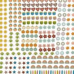 Really Good Stuff® Boho Borders & Accents Bulletin Board Classroom Pack - 432 Pieces