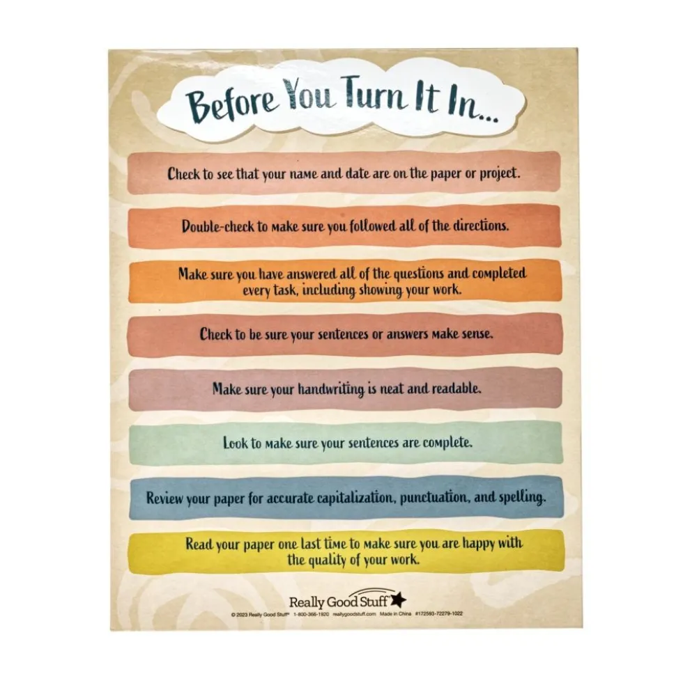 Really Good Stuff® Boho Homework Folders - Set of 12
