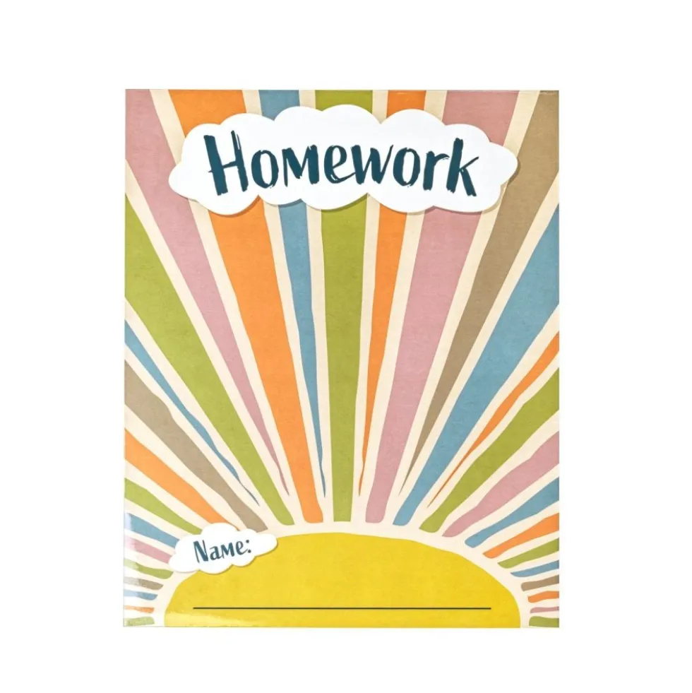 Really Good Stuff® Boho Homework Folders - Set of 12