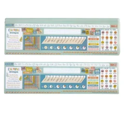 Really Good Stuff® Boho Self-Adhesive Vinyl Desktop Helpers™ - Set Of 24 - Intermediate