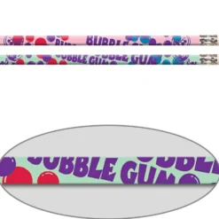 Really Good Stuff® Bubble-Gum Scented Pencils - 12 pencils