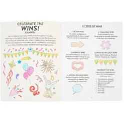 Really Good Stuff® Celebrate the Wins Journal - Set of 12