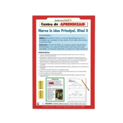 Really Good Stuff® Centro de Aprendizaje: Marca la Idea Principal, Nivel 2 (Main Idea Markup Level 2 Literacy)