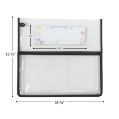 Really Good Stuff® Clear Chair Pockets - Set of 6